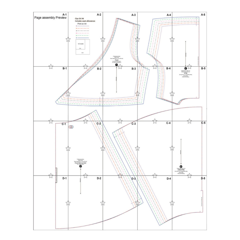The Professional Dress Pattern