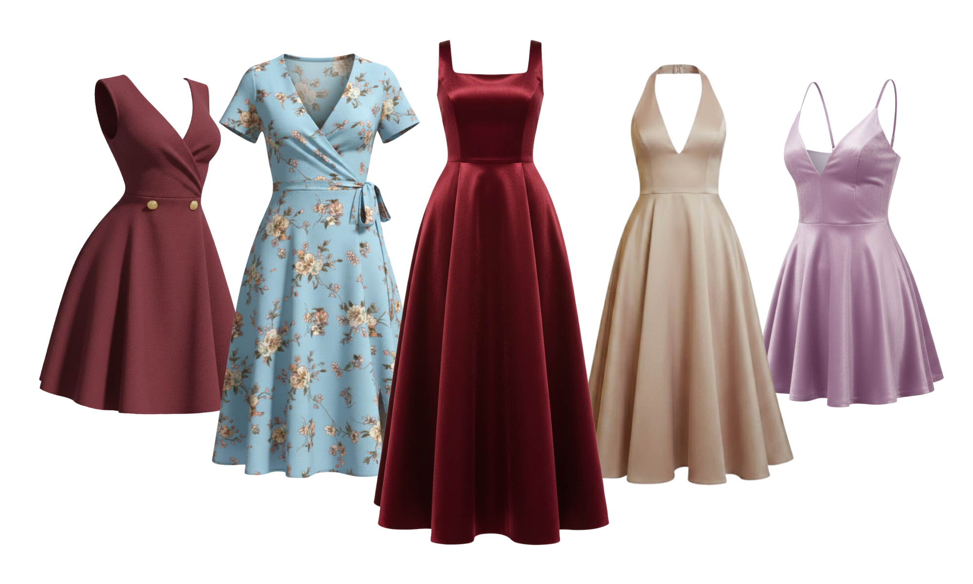5 Sewing Patterns Bundle
