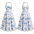 Classic Vintage Romantic Dress Pattern