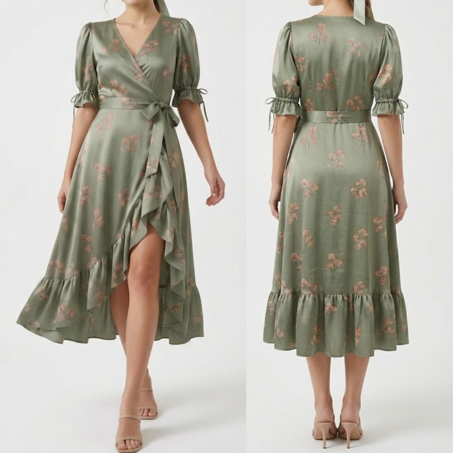 Summer Wrap Dress Pattern